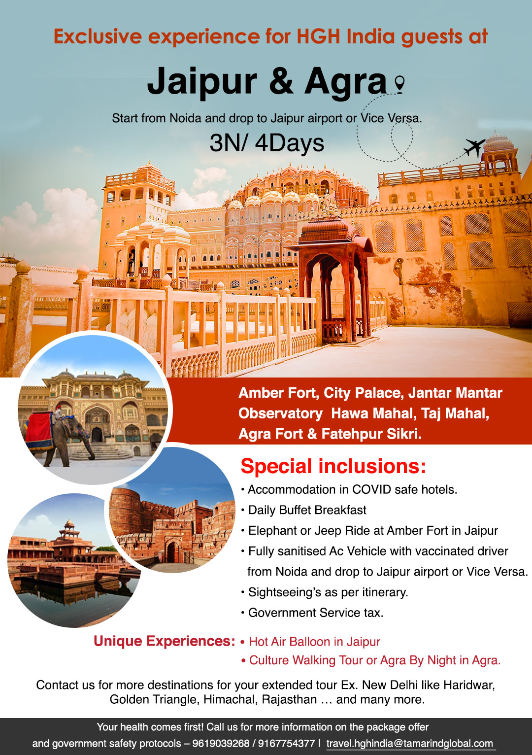 Jaipur & Agra